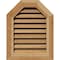 Ekena Millwork Octagonal Top Gable Vent Western Red Cedar Gable Vent w/1" x 4" Flat Trim Frame, 30"W x 32"H GVWOT30X3201RFUWR - alternate 1